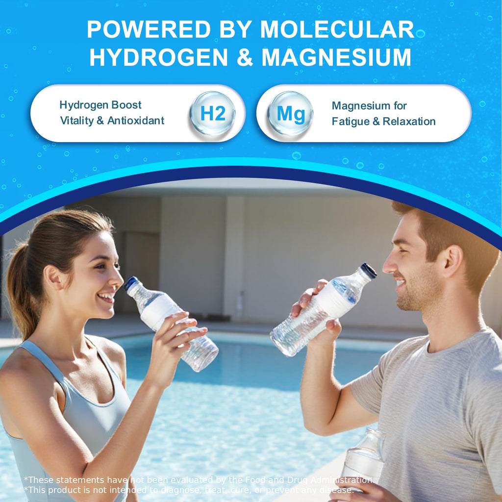 Natprime Hydrogen Water Tablets - 12 PPM H2 with Magnesium (90 Count)
