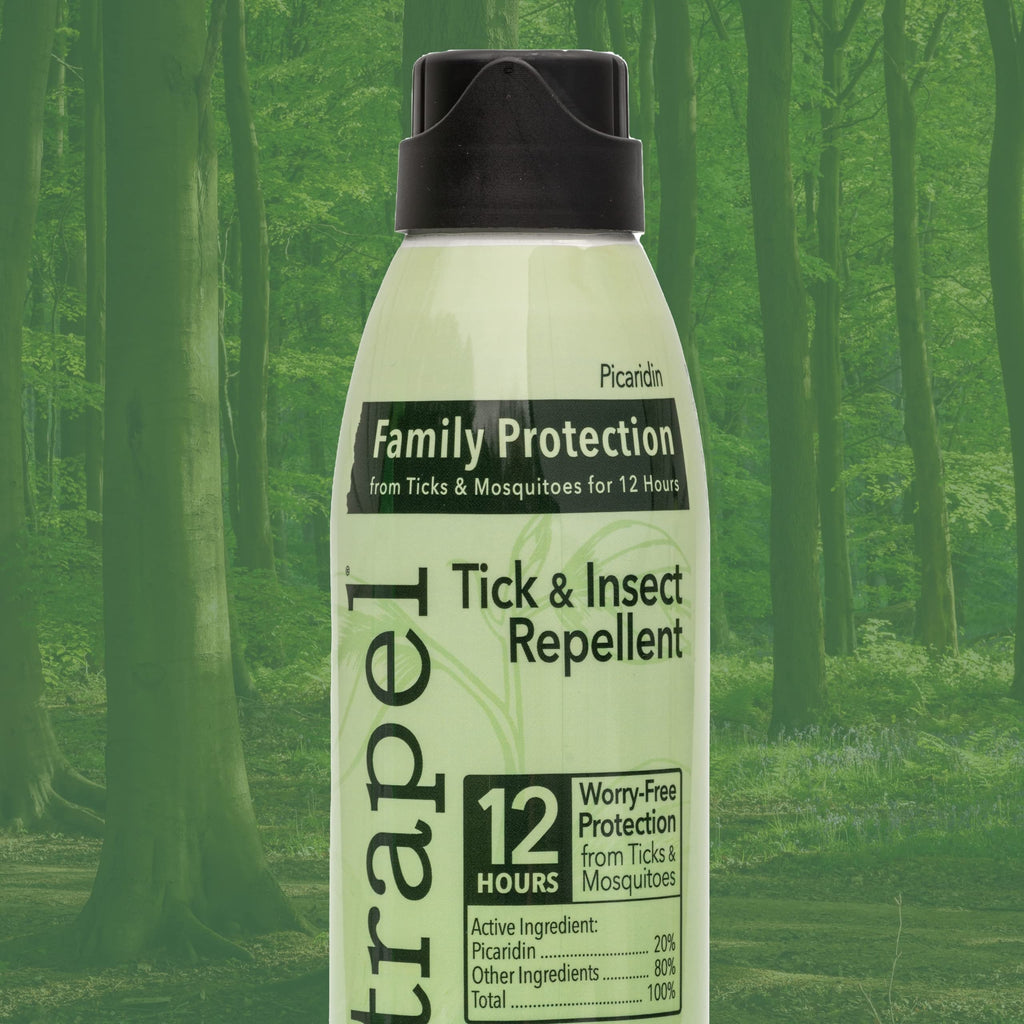 Natrapel Tick & Insect Repellent Eco-Spray — 20% Picaridin, 12-Hour Protection, 2-Pack