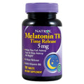Natrol Melatonin Time Release 5mg Tablets – 100 ea (Pack of 3)