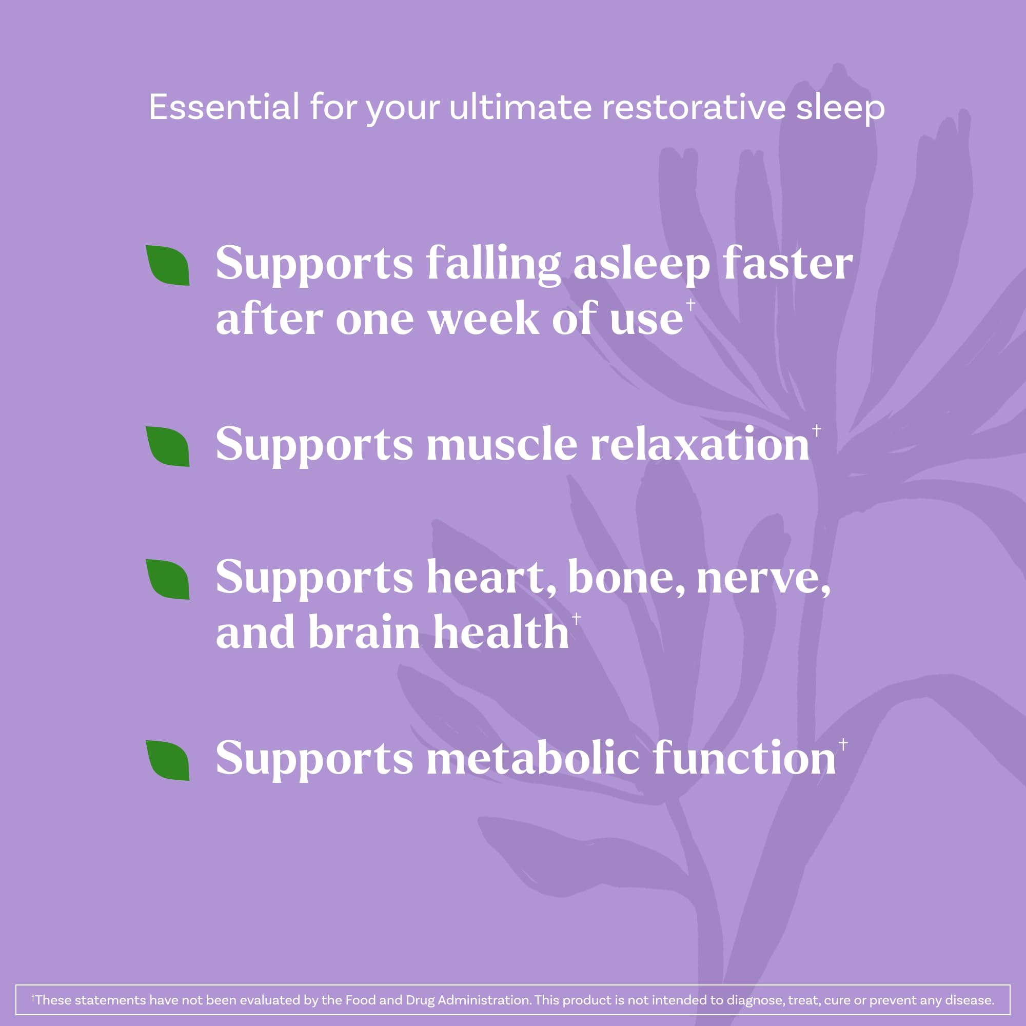 Natrol Sleep & Restore Calming Drink Mix with Magnesium Glycinate – Cherry, 10 Stick Packs