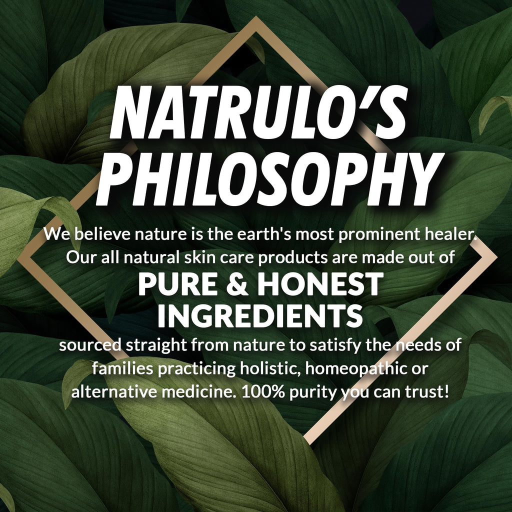 Natrulo Tea Tree Oil Soap Bar 4oz – Antifungal Skin Cleanser for Face, Body & Hair