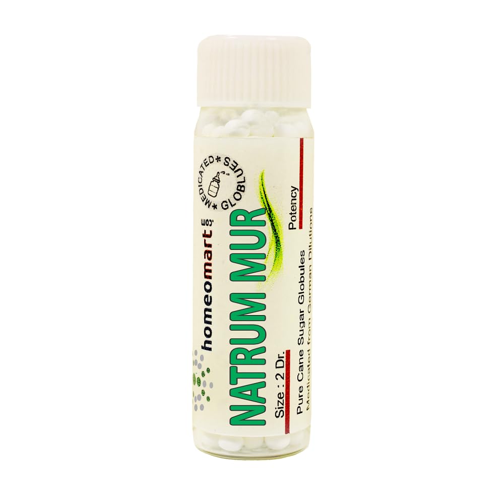 Natrum Muriaticum 200C Homeopathy Pellets (Pack of 2) – Homeomart