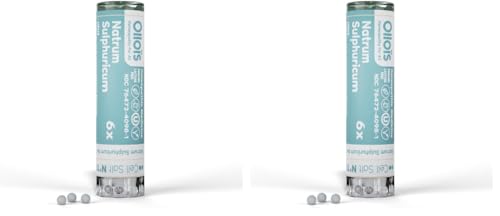 Natrum Sulphuricum OLLOIS Cell Salt #11 – Organic, Vegan, Kosher, Pack of 2