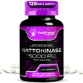 Nattokinase Supplement Capsules 5000 FU – Third-Party Tested Natto Enzymes | Daily Wellness – 120 Count