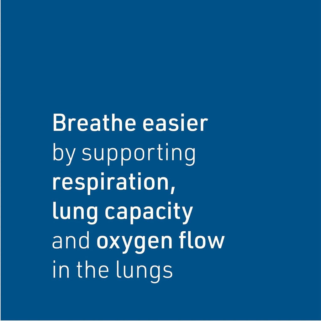 Natural Factors Lung, Bronchial & Sinus Health – Respiratory Support Supplement (90 Tablets)