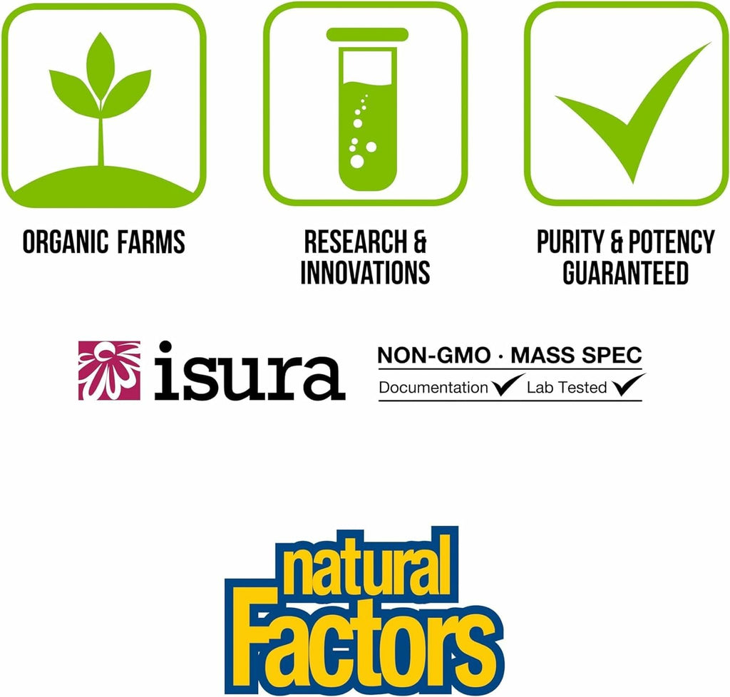 Whole Earth & Sea Super Mushroom by Natural Factors - Vegan Whole Food Supplement, 60 Capsules