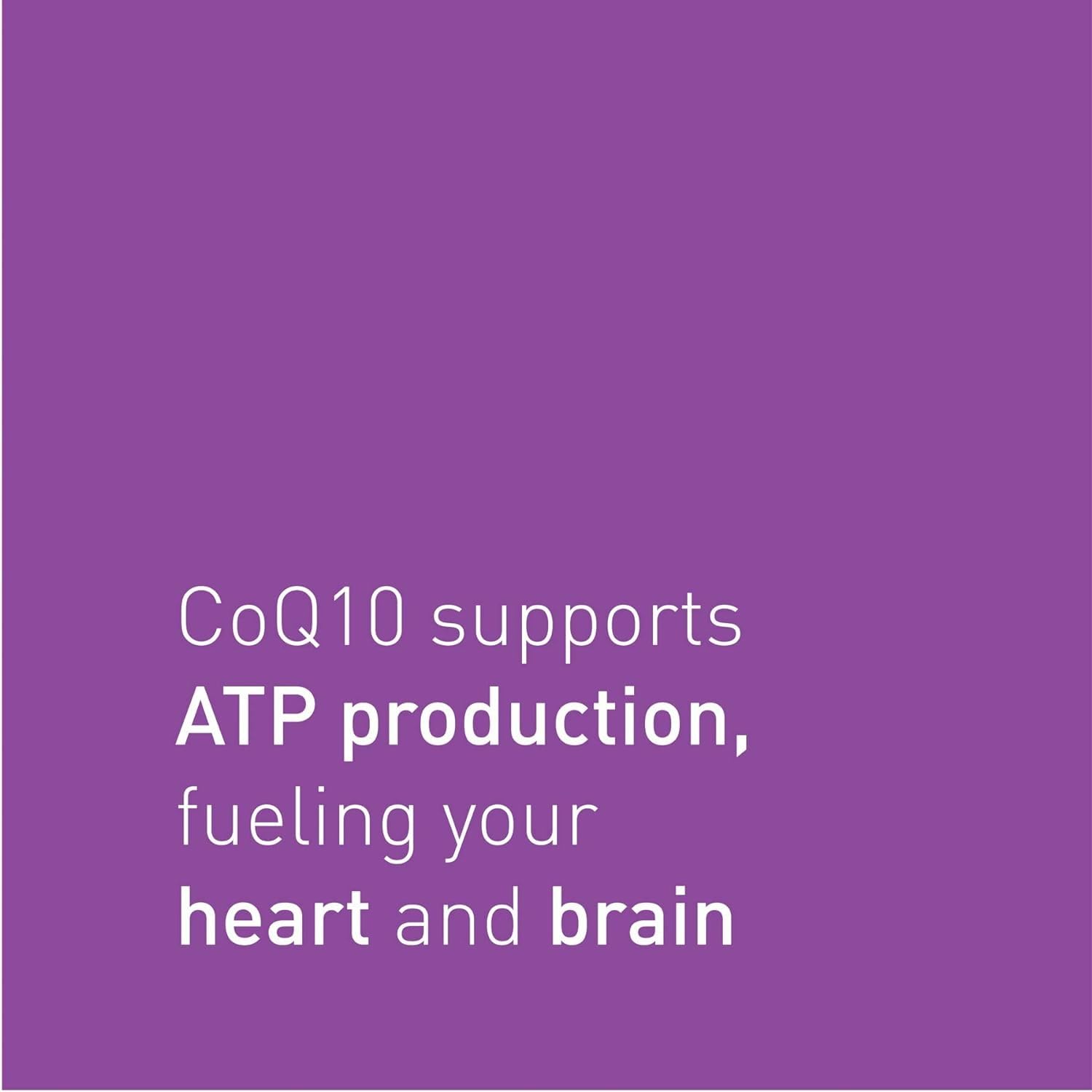 Natural Factors CoQ10 50mg | Coenzyme Q10 Supplement for Energy, Heart Health & Antioxidant Support | 120 Softgels