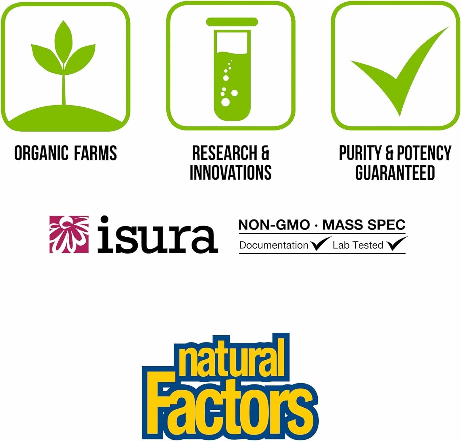 Natural Factors Whole Earth & Sea Organic Fermented Greens — Vegan, Unflavored, 13.8 oz