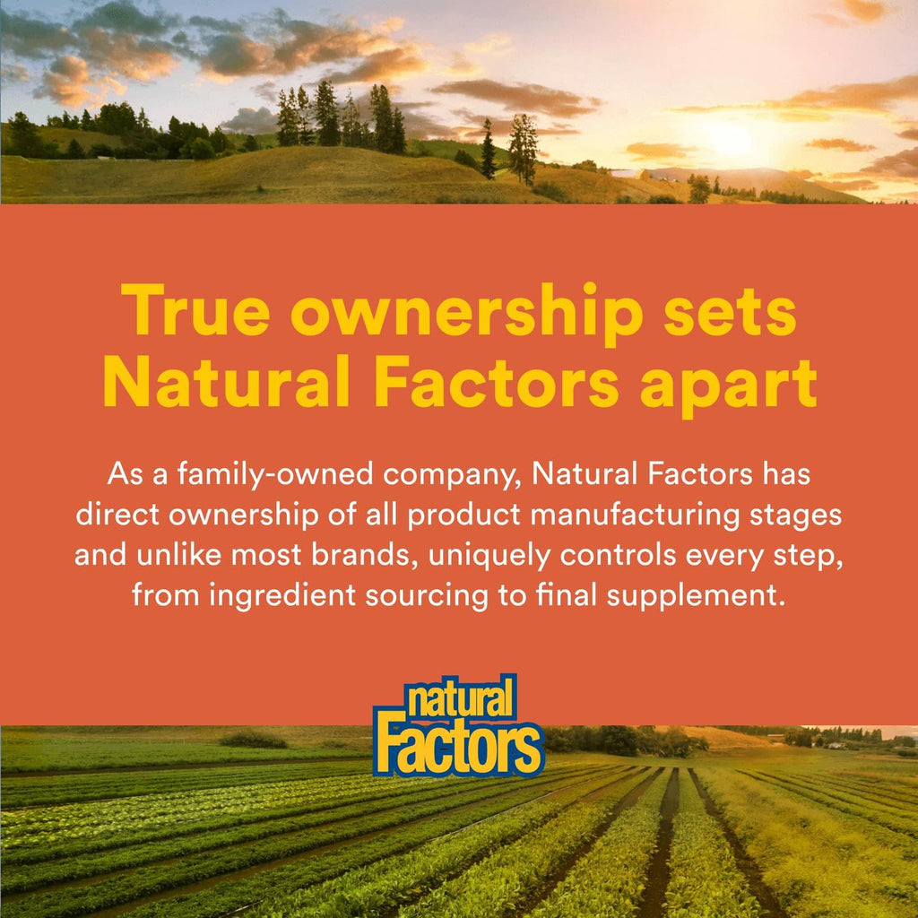 Natural Factors Joint MSM Formula – Supports Joints, Muscles & Cartilage (90 Capsules)
