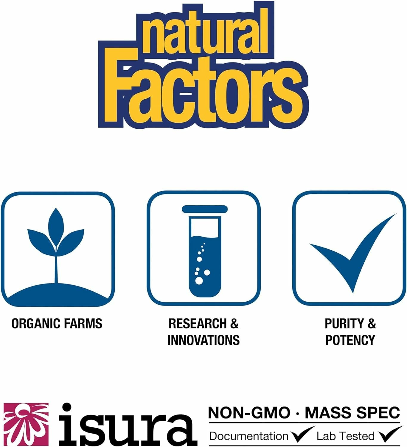 Natural Factors Micronized L-Glutamine 5,000 mg Powder – Gut Health & Immune Support | 16 oz (90 Servings)