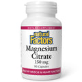 Natural Factors Magnesium Citrate 150 mg | 90 Capsules