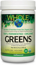 Natural Factors Organic Greens - Antioxidant Support for Immune Health | Green Drink Mix 6.9 oz
