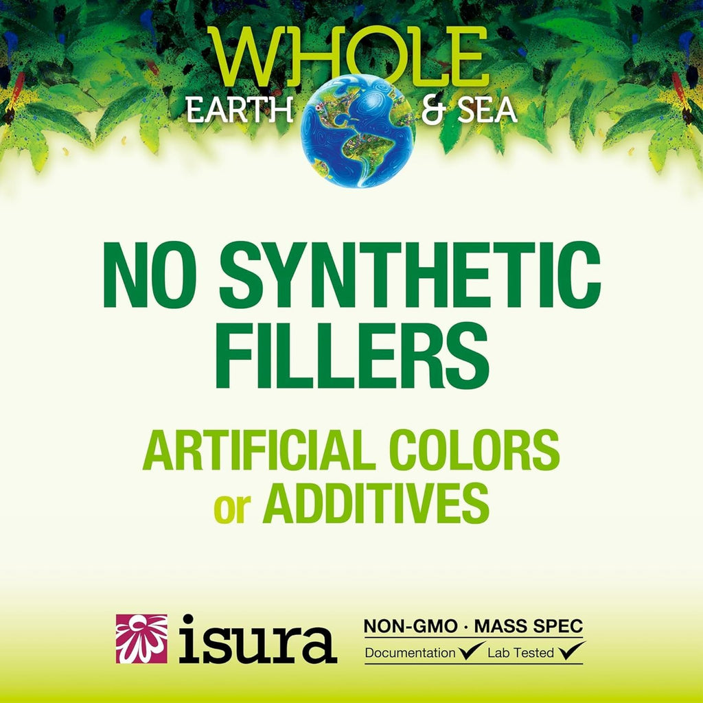 Whole Earth & Sea Super Mushroom by Natural Factors - Vegan Whole Food Supplement, 60 Capsules
