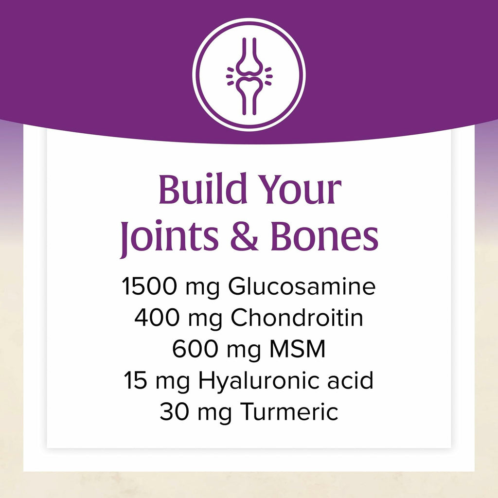 Natural Factors OsteoMove Joint Care Extra Strength - Non-GMO, 60 Tablets