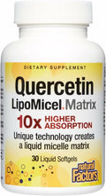 Natural Factors Quercetin LipoMicel Matrix – Immune & Capillary Health