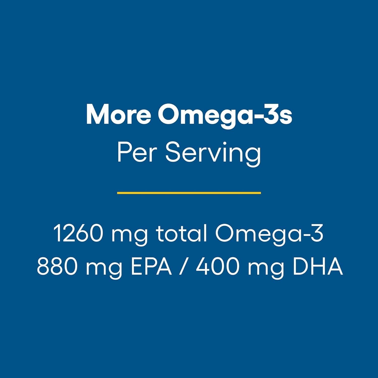 Natural Factors RxOmega-3 Fish Oil — 1260 mg Omega-3 per Serving, No Fishy Aftertaste, 240 Count