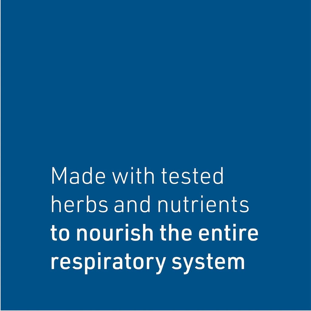 Natural Factors Lung, Bronchial & Sinus Health – Respiratory Support Supplement (90 Tablets)