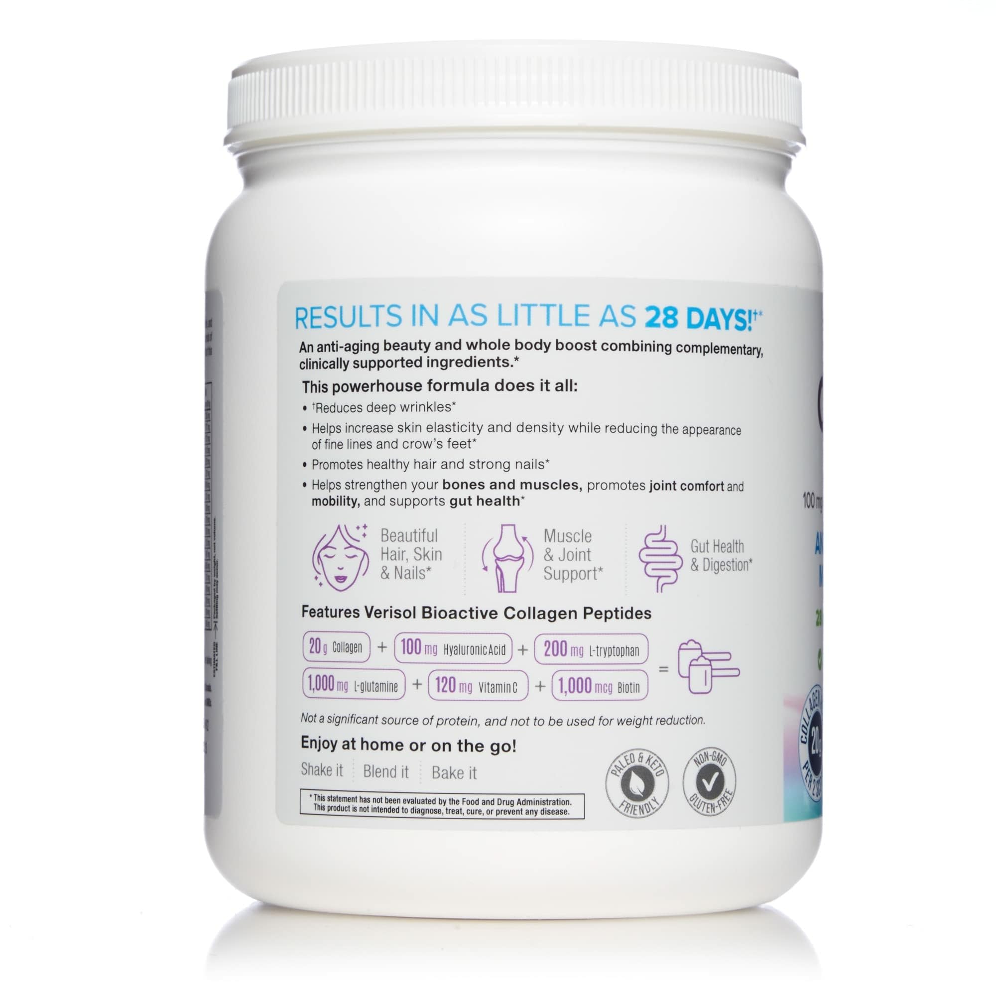 Natural Factors Total Body Collagen – Hair & Skin Support (500 g)