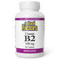 Natural Factors Vitamin B2 Riboflavin 100mg – Energy & Metabolism Support, 90 Tablets