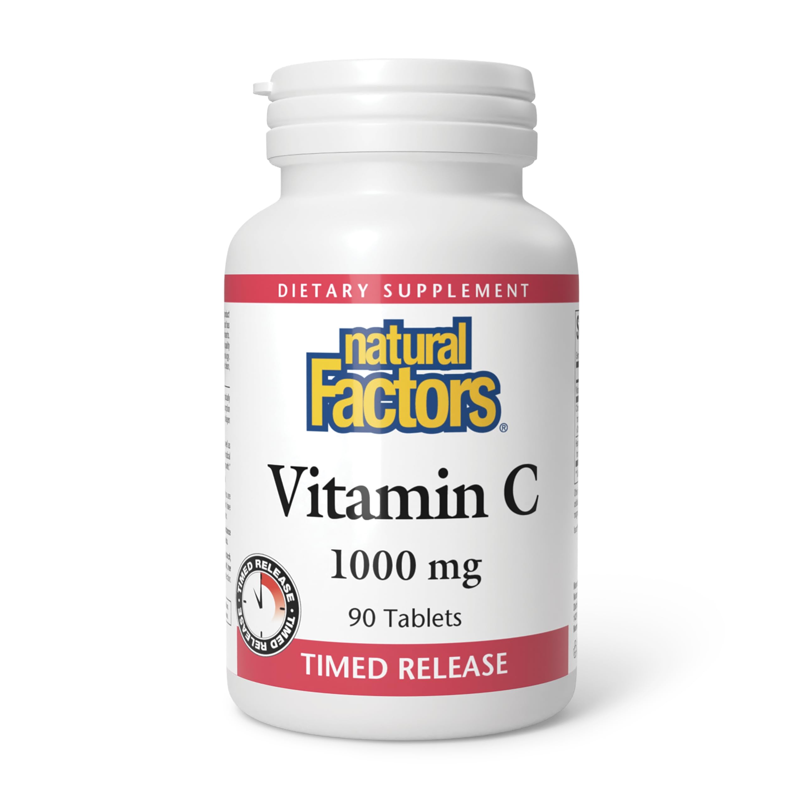 Natural Factors Vitamin C 1000mg Time Release | Antioxidant Protection & Immune Support | 90 Tablets