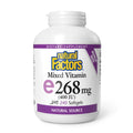 Natural Factors Vitamin E 400 IU Softgels – Antioxidant Support & Heart Health | 240 Softgels