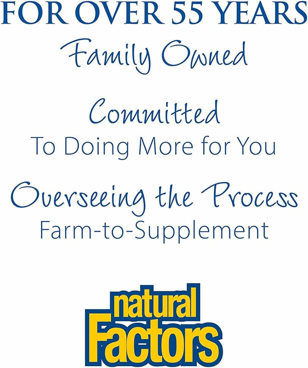 NATURAL FACTORS Wild Alask Salmon Oil 90 CT | Omega-3 Softgels