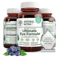 Natural Nutra Ultimate Eye Health - Bilberry & Blueberry Extract (30 Caps, Pack of 2) | Vegan, Non-GMO