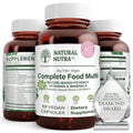 Natural Nutra Whole Food Multivitamin & Mineral for Women & Men – Energy, Immunity & Bone Health (60 Capsules)