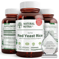 Natural Nutra Red Yeast Rice Extract 600 mg, 120 Capsules (2-Pack) – Gluten Free