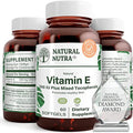 Natural Nutra Vitamin E 200 IU Softgels - Skin, Hair, Nails & Heart Health