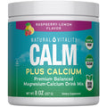 Natural Vitality CALM Magnesium Drink Mix Plus Calcium – Raspberry Lemon (8 oz)