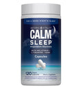 Natural Vitality CALM Sleep Magnesium – Melatonin & Magnesium Citrate, 120 Capsules | Gluten Free, Vegan, Non-GMO