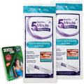 Natural White 5 Minute Whitening – Lornamead 0.75oz Gel & Duplex Mouth Tray 2 Pack | Vital Volumes Dental Card