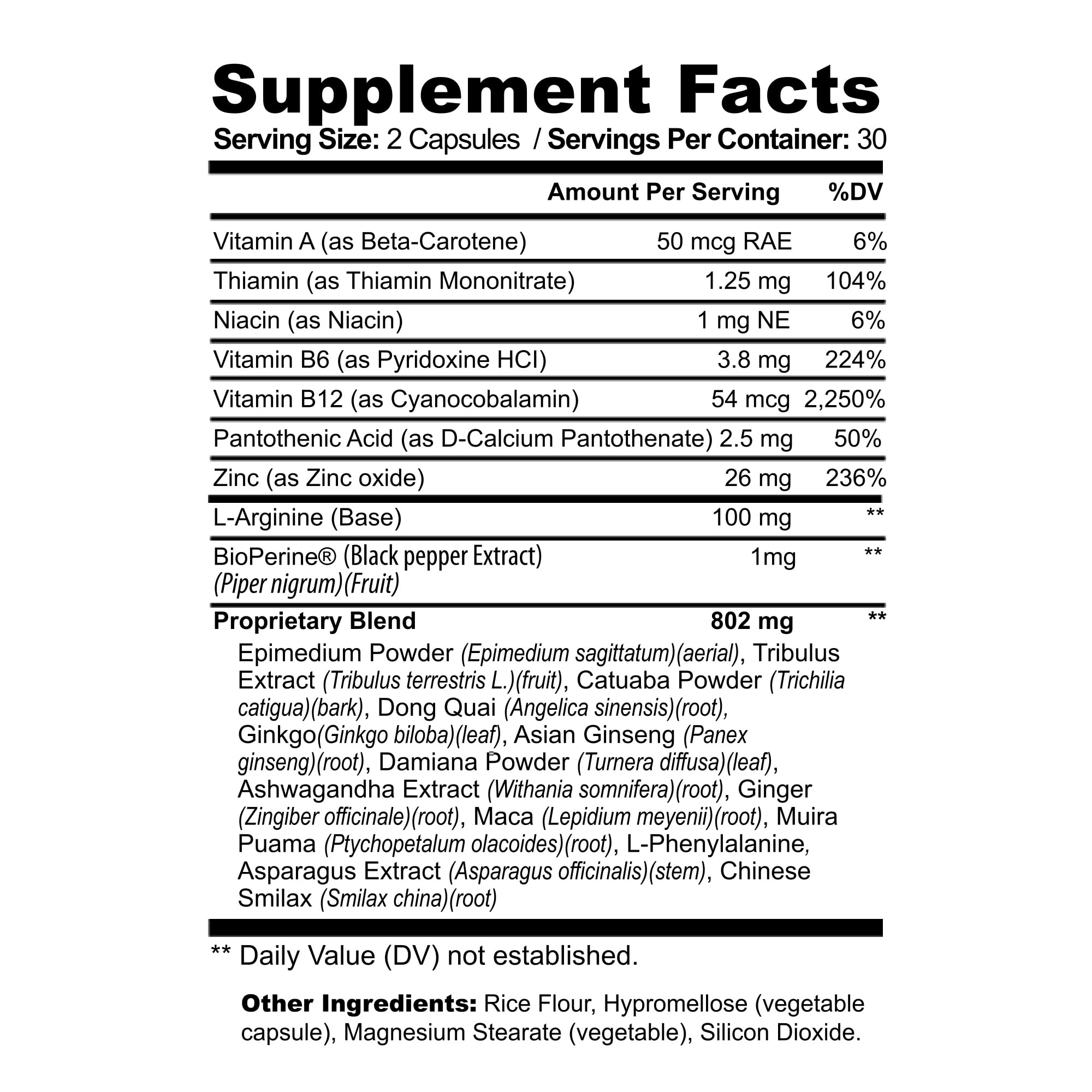 NATURALABS Female Libido Booster – Maca Root Capsules for Women Over 40