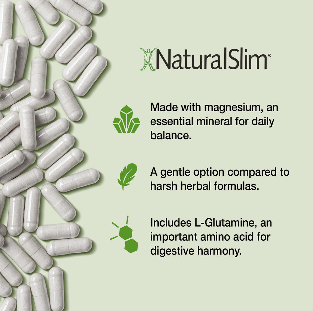 NaturalSlim Constipend — Gentle Stool Softener with Magnesium Citrate, Olive Leaf Extract, 120 Capsules