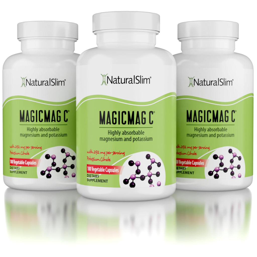 MagicMag C by NaturalSlim – Magnesium Citrate with Potassium for Sleep & Muscle Relaxation