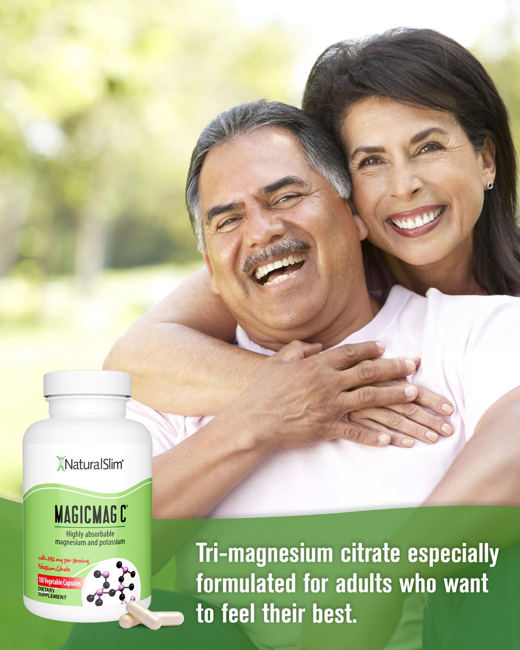 MagicMag C by NaturalSlim – Magnesium Citrate with Potassium for Sleep & Muscle Relaxation