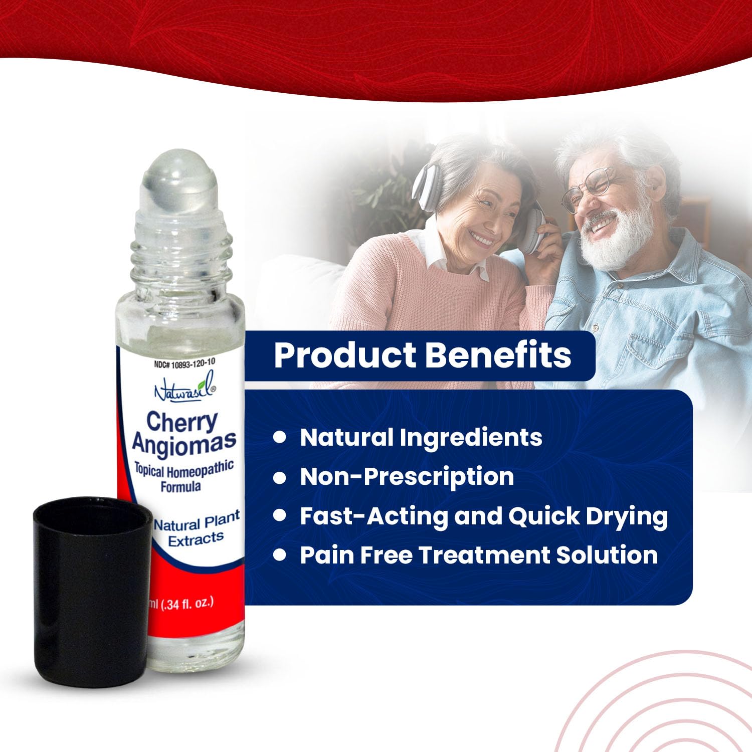 Naturasil Cherry Angiomas 10ml | Liquid Roller