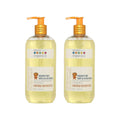 Nature's Baby 3-in-1 Shampoo/Body/Face Wash - Tear Free, No Sulfates - Vanilla Tangerine (16 oz, 2 Pack)