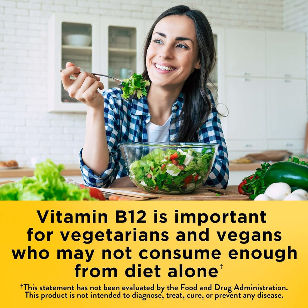 Nature Made Vitamin B-12 1000 mcg Sublingual – 150-Count Pack (3 Bottles)