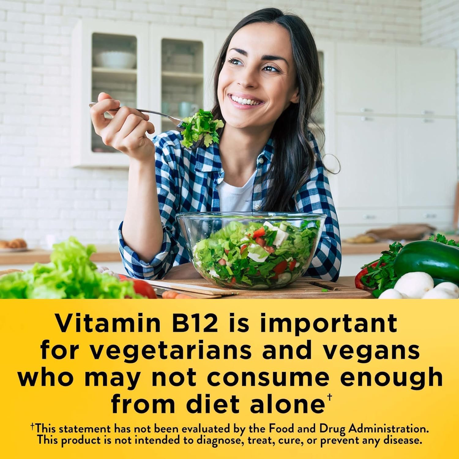 Nature Made Vitamin B-12 1000 mcg Sublingual – 150-Count Pack (3 Bottles)
