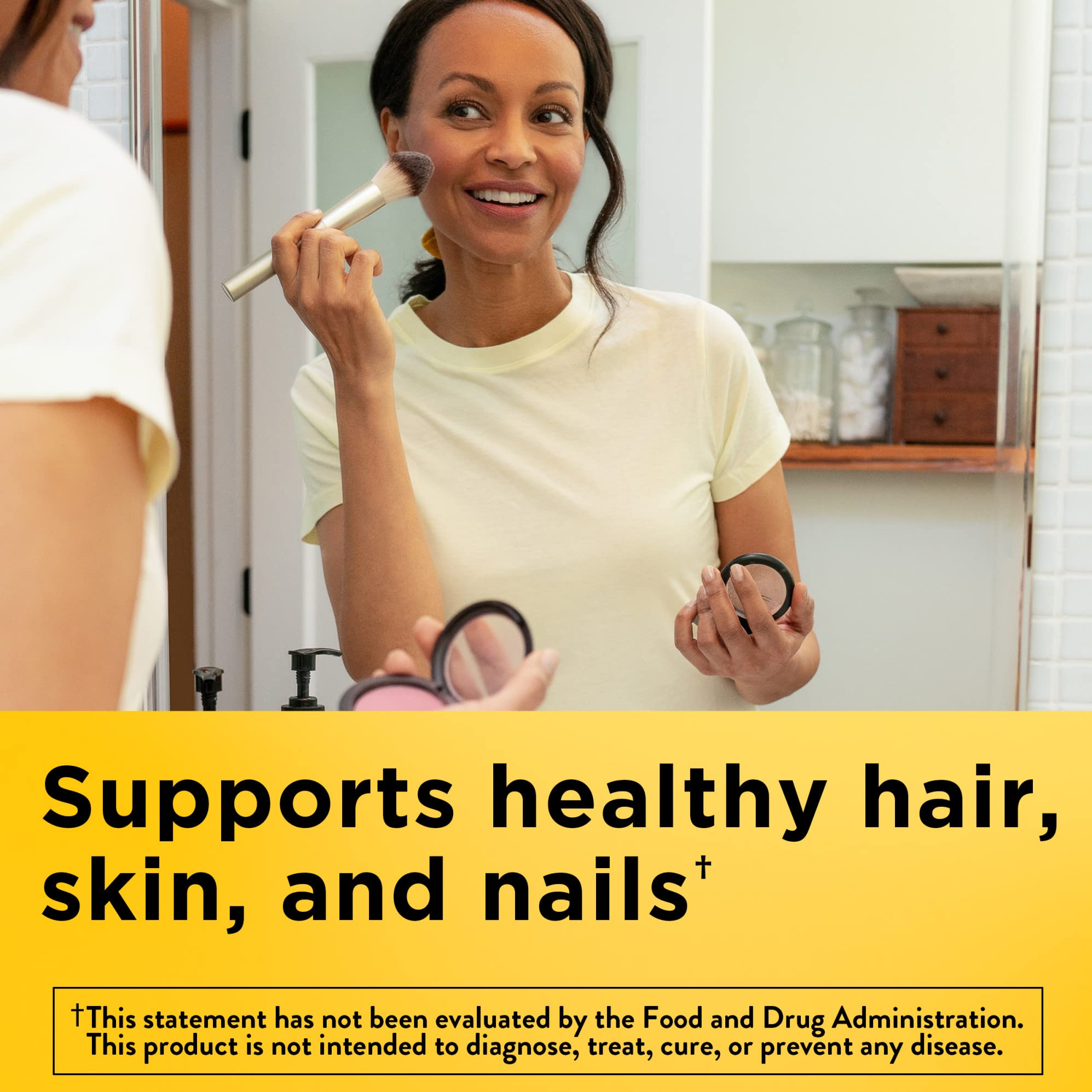 Nature Made Biotin 2500 mcg Softgels – Healthy Hair, Skin & Nails | 150 Day Supply
