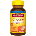 Nature Made Choline 800 mg – Brain Health, Mood & Liver Support | 60 Capsules