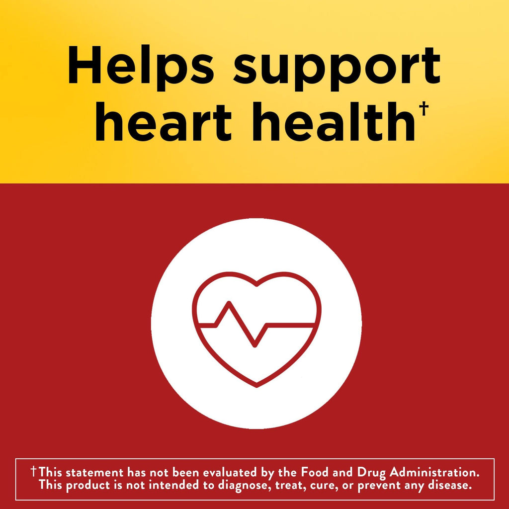 Nature Made CoQ10 200 mg Softgels – Heart Health Support, 40-Count (40 Day Supply)