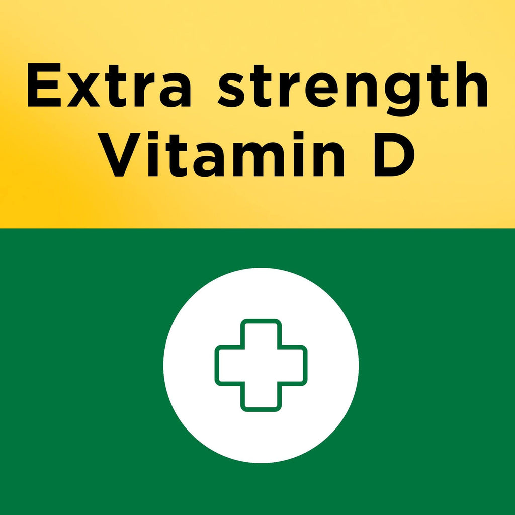 Nature Made Vitamin D3 5000 IU Softgels – Extra Strength (180 Count)
