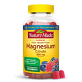 Nature Made High Absorption Magnesium Citrate 200 mg Gummies – 60 Count