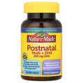 Nature Made Postnatal Multivitamin + DHA 200 mg, 60 Softgels – Supports Nursing Moms & Baby During Breastfeeding