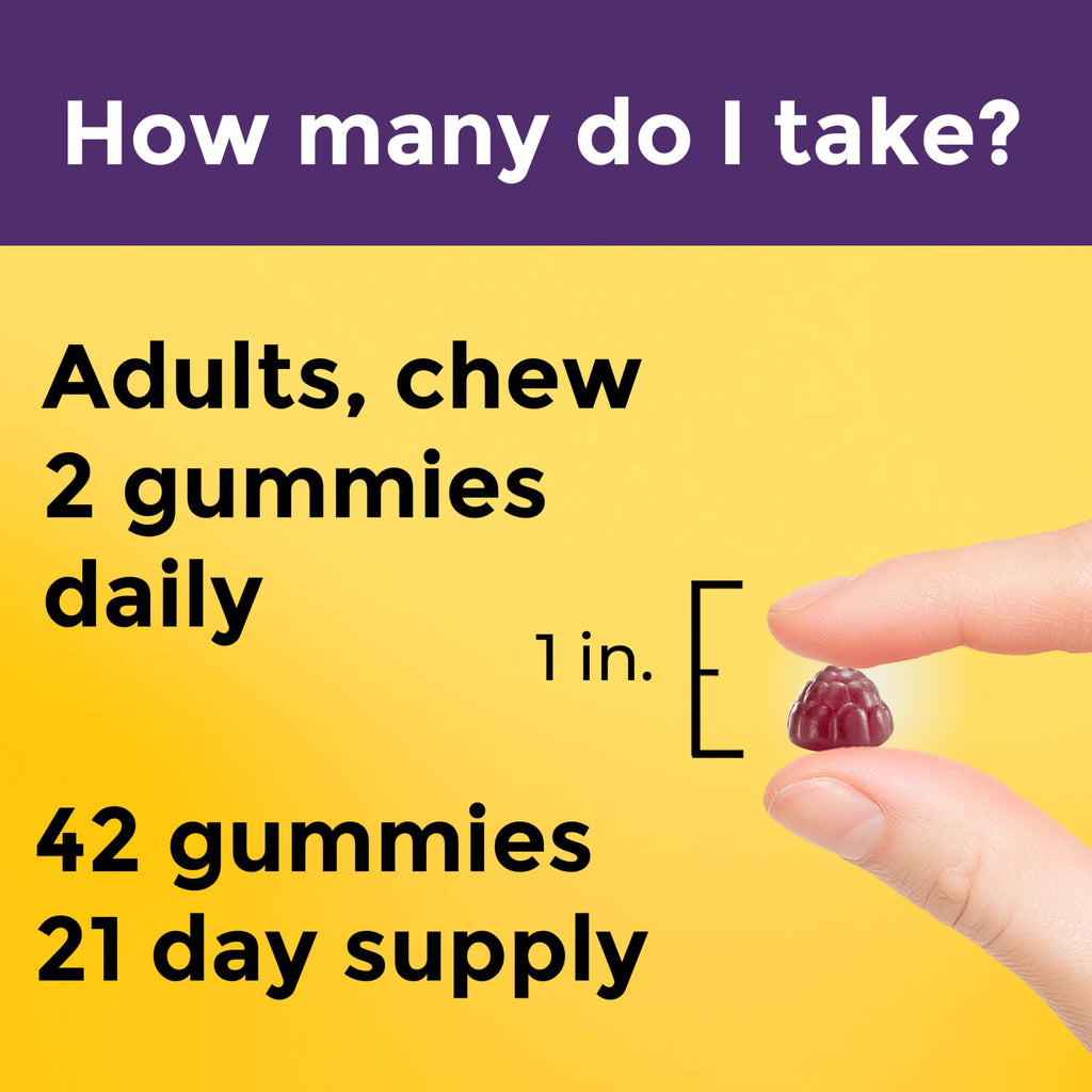 Nature Made Probiotics Extra Strength Gummies — 8 Billion CFU per 2 Gummies, 42‑Count, 21 Day Supply