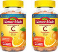 Nature Made Extra Strength Vitamin C 500 mg Gummies – Immune Support, Pack of 2 (60 Gummies Each)