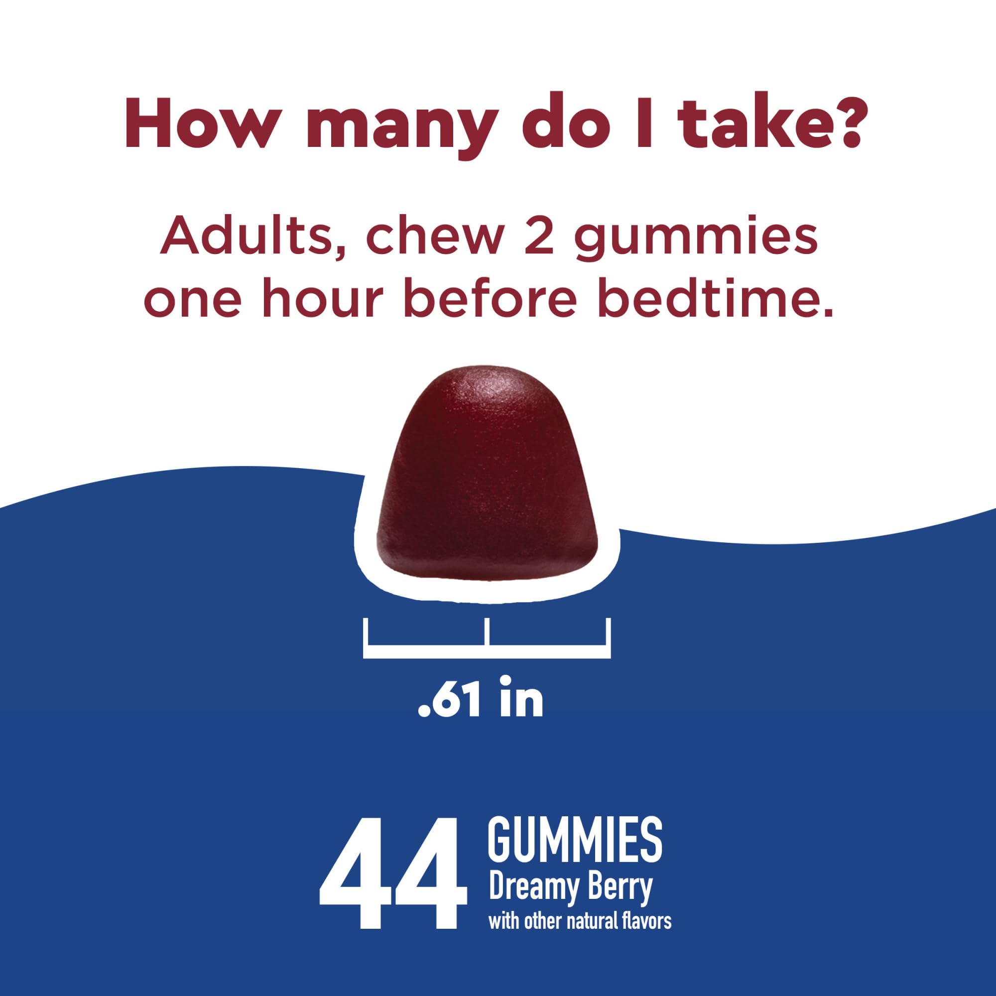 Nature Made Wellblends Sleep & Recover Gummies – Melatonin 3mg, L-Theanine 200mg, Magnesium 100mg (44 CT)